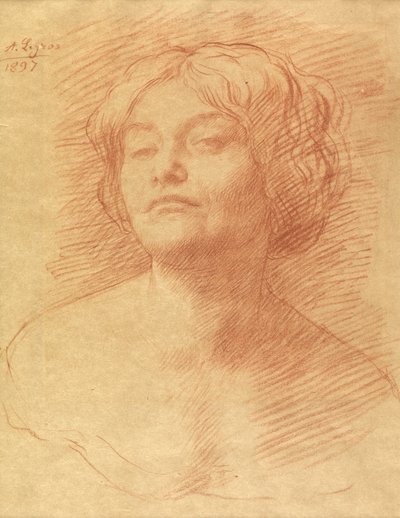 Alice Knewstub by Alphonse Legros